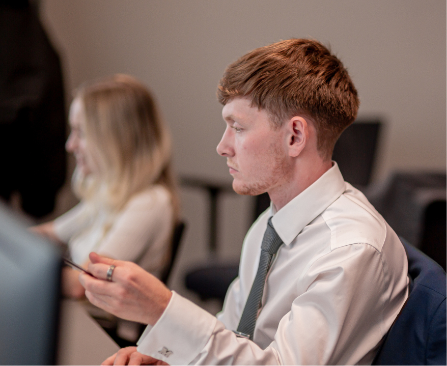 LWR solicitor working in office